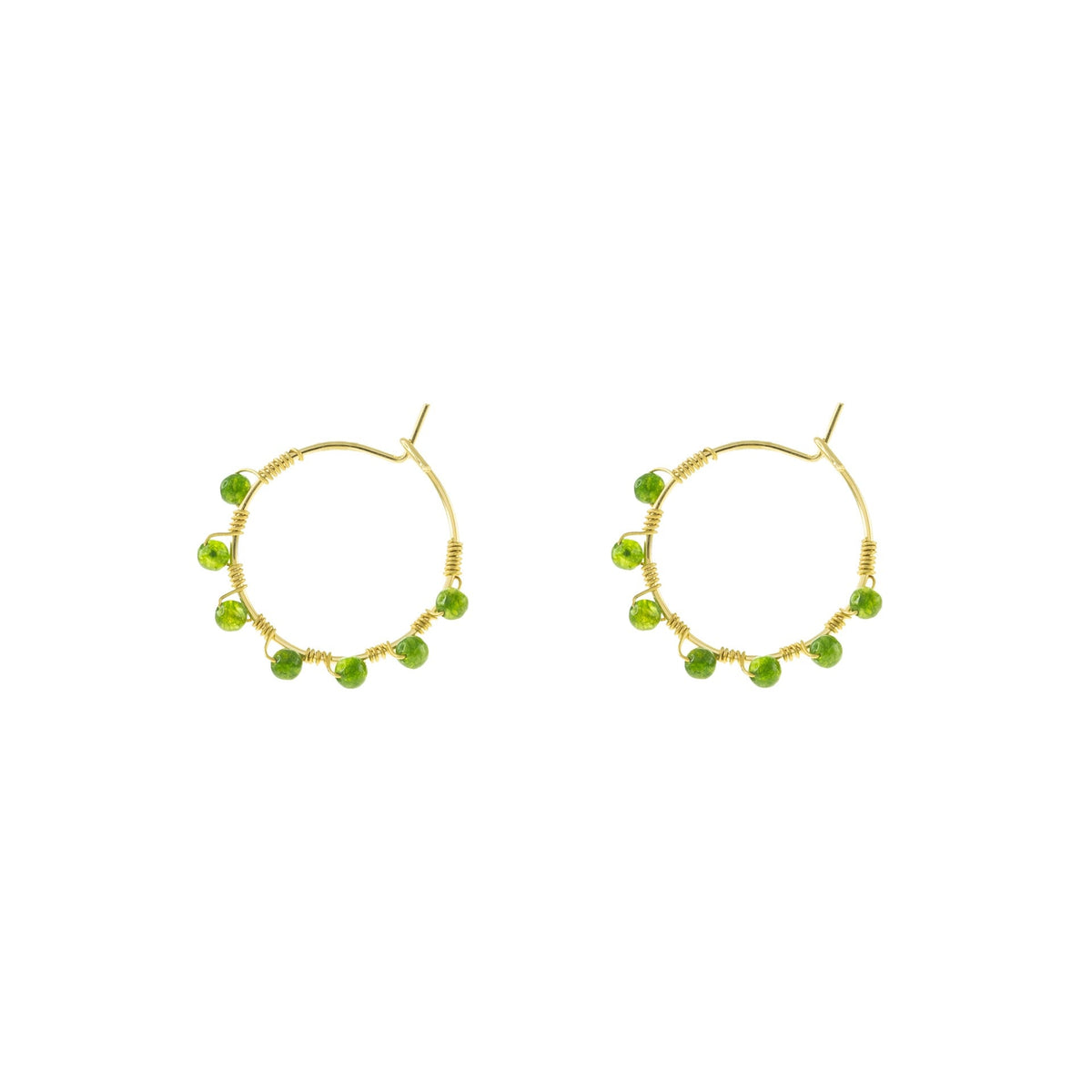 Celina Peridot Hoops