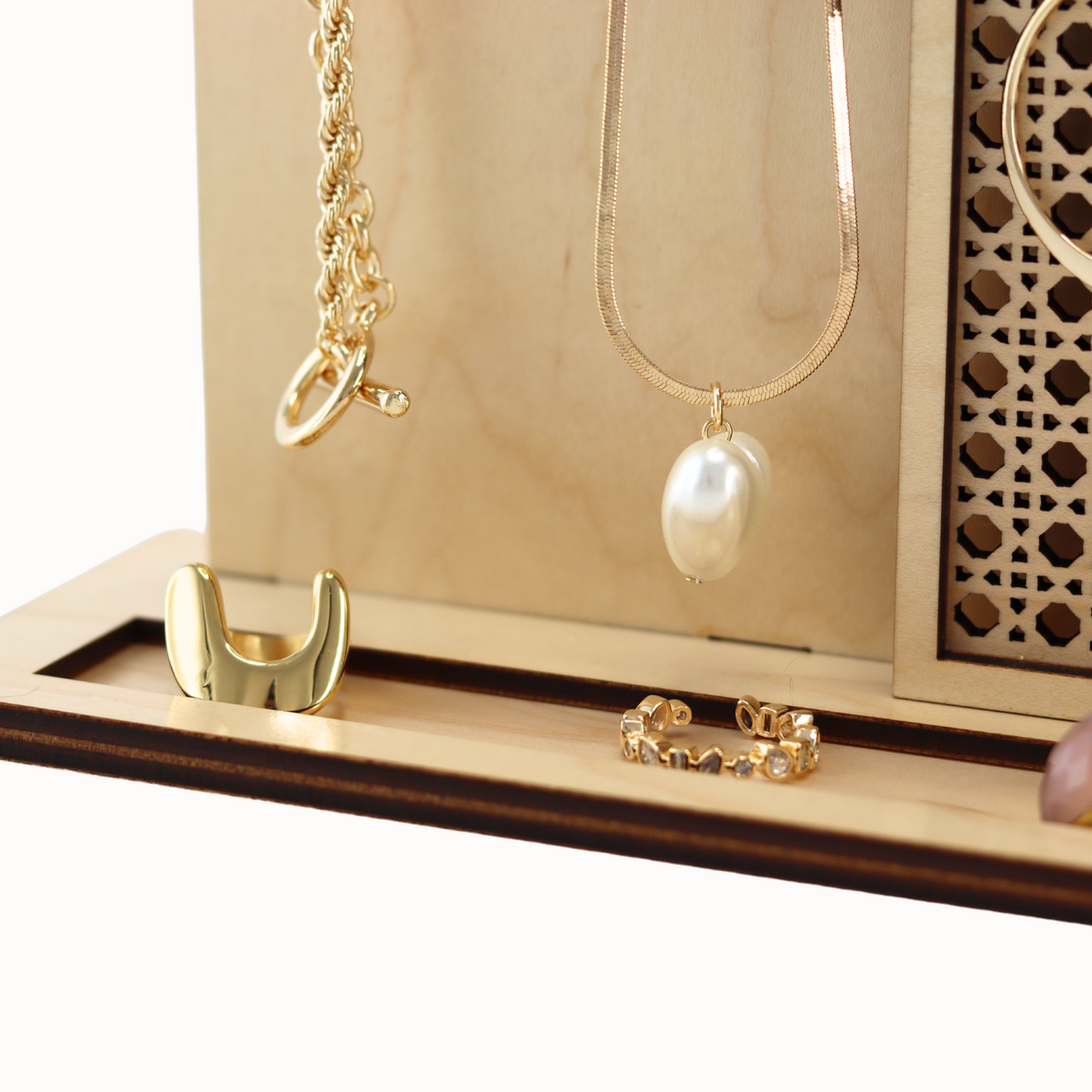 Handmade Personalized Jewelry Display Stand