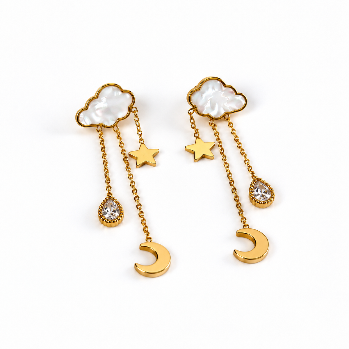 Nimbus Celestial Drop Earrings