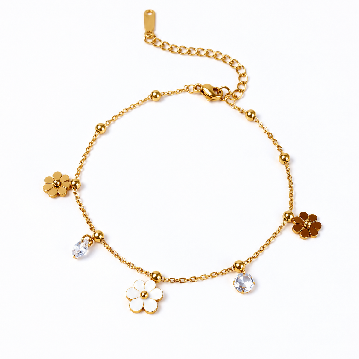 Poppy Anklet