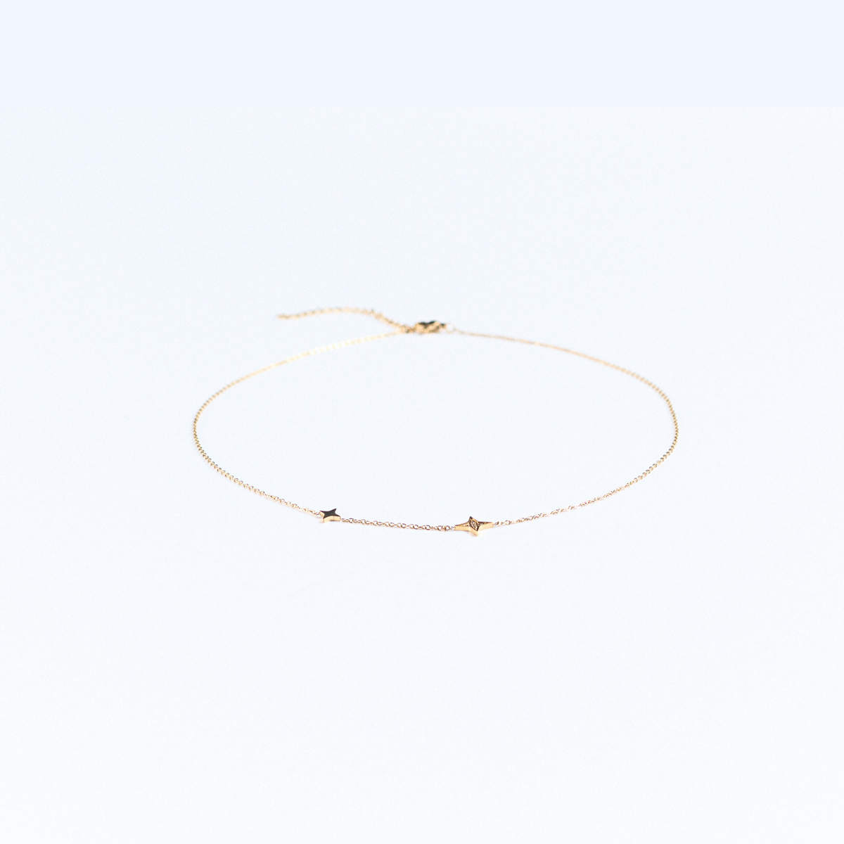 Celestia Duo Star Necklace