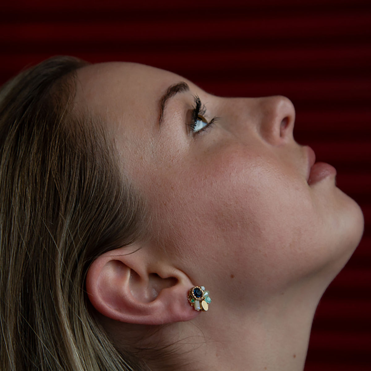Ivette Mosaic Studs