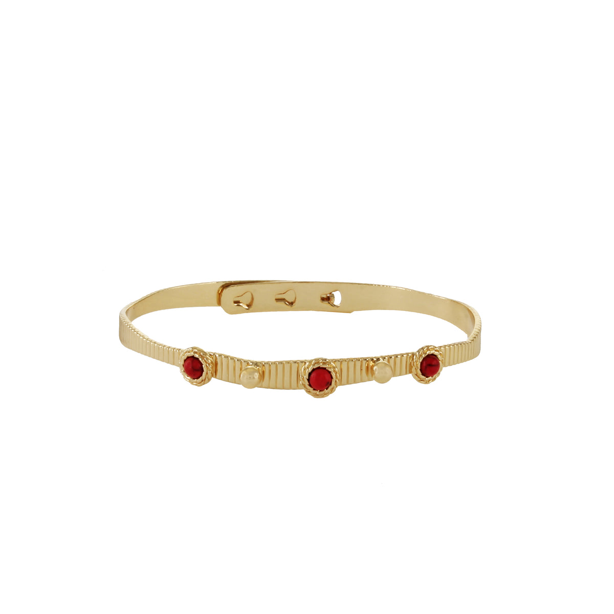 Eugenie Scarlet Bangle