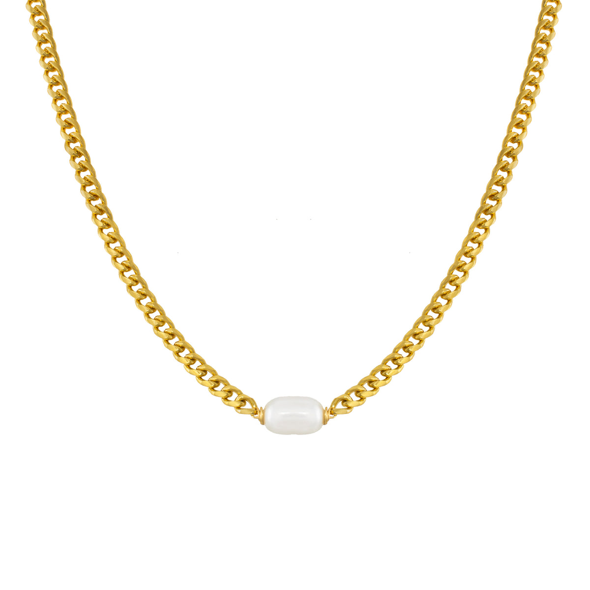 Collier Allegra à chaîne de perles