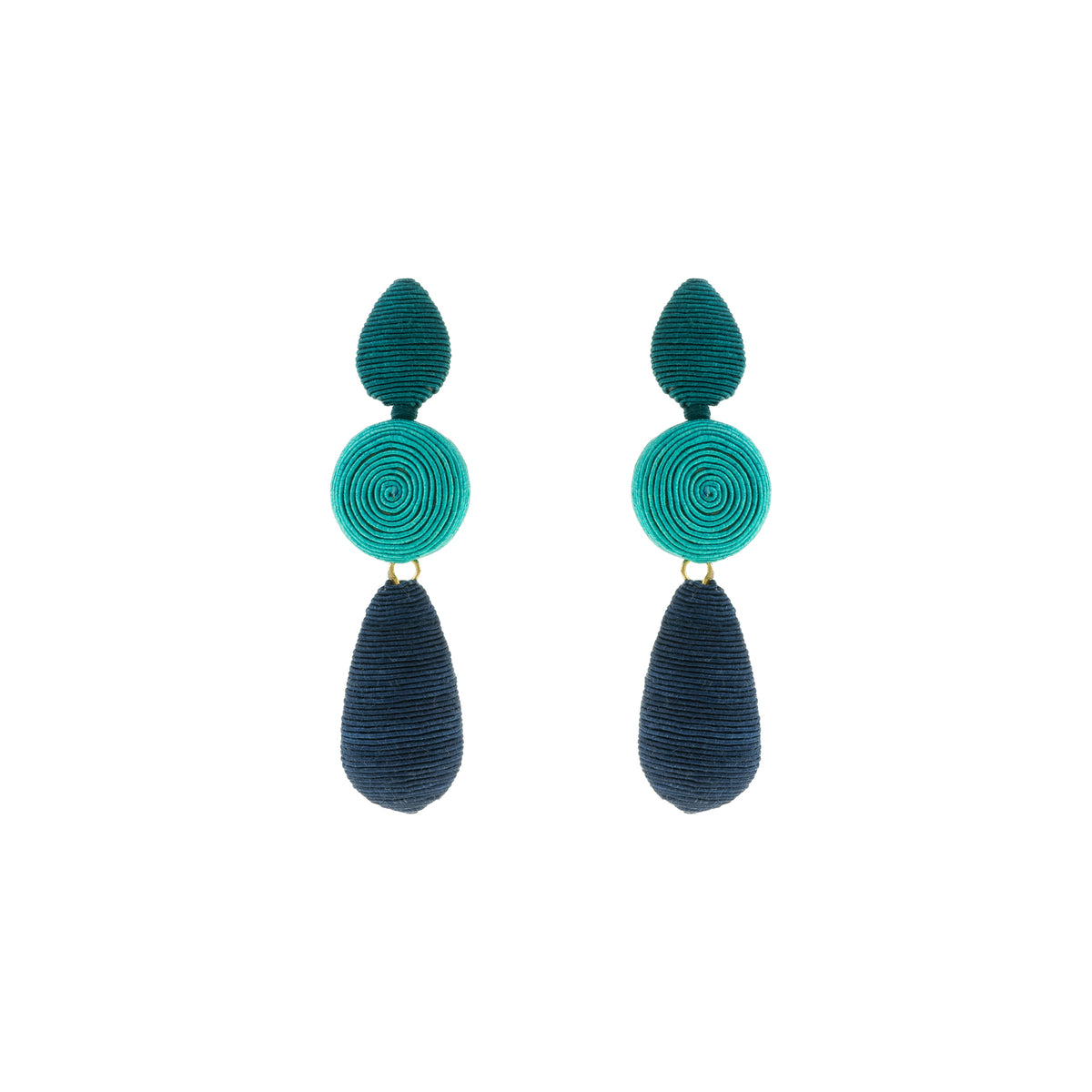 Fiona Spiral Earrings