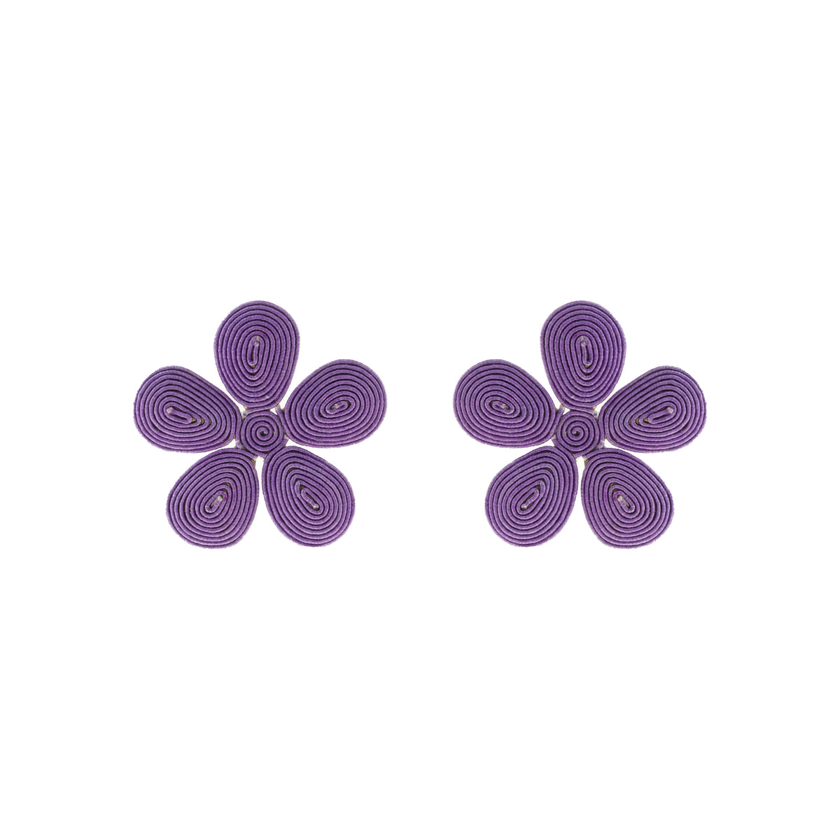 Lilliana Spiral Blossom Earrings