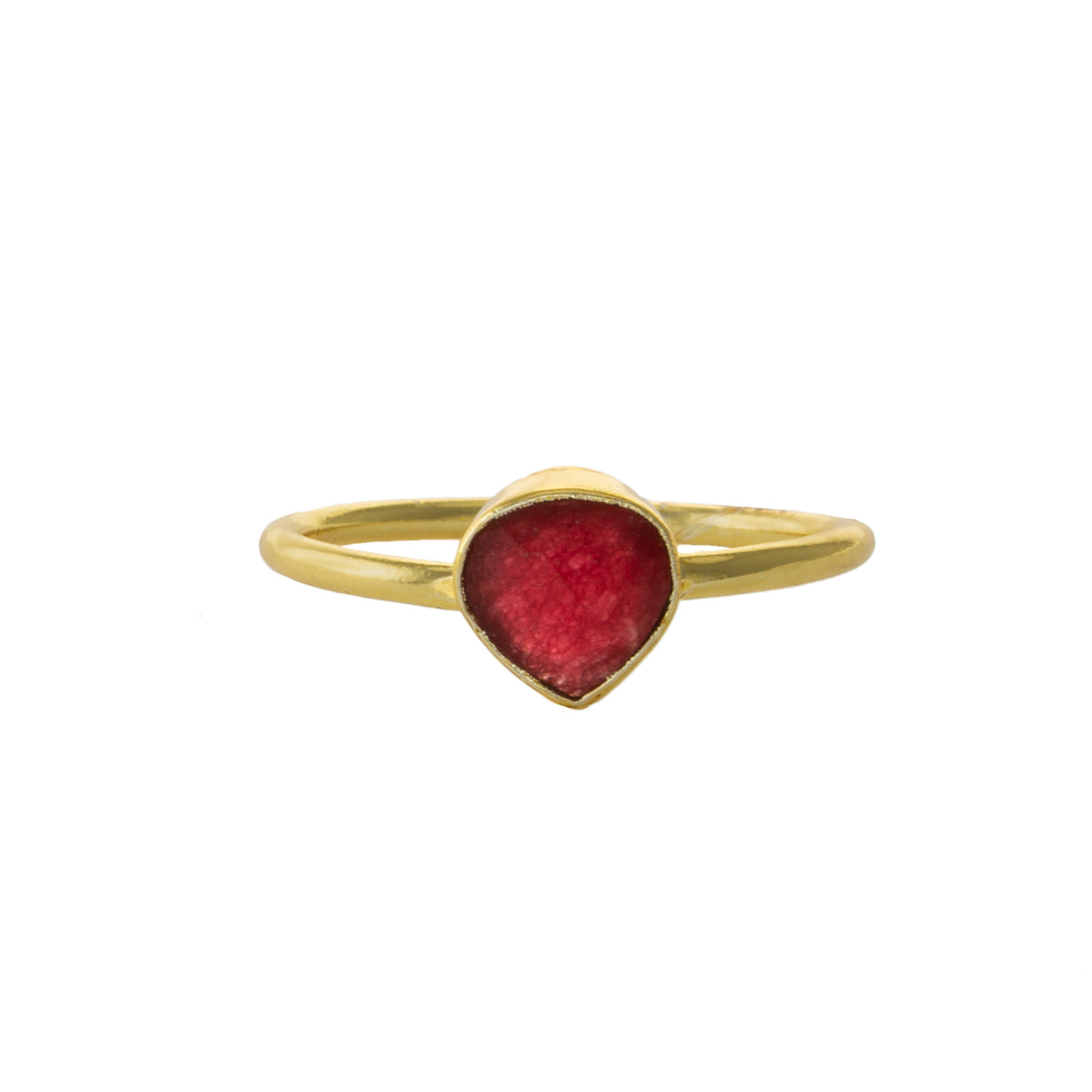 Claudine Crimson Ring
