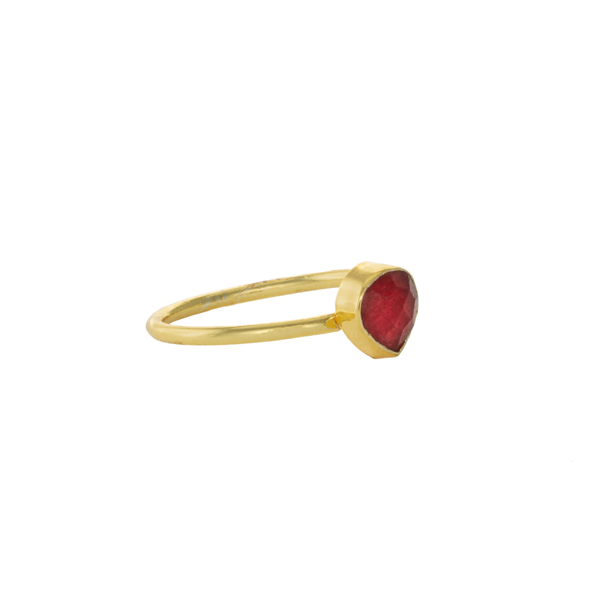 Claudine Crimson Ring