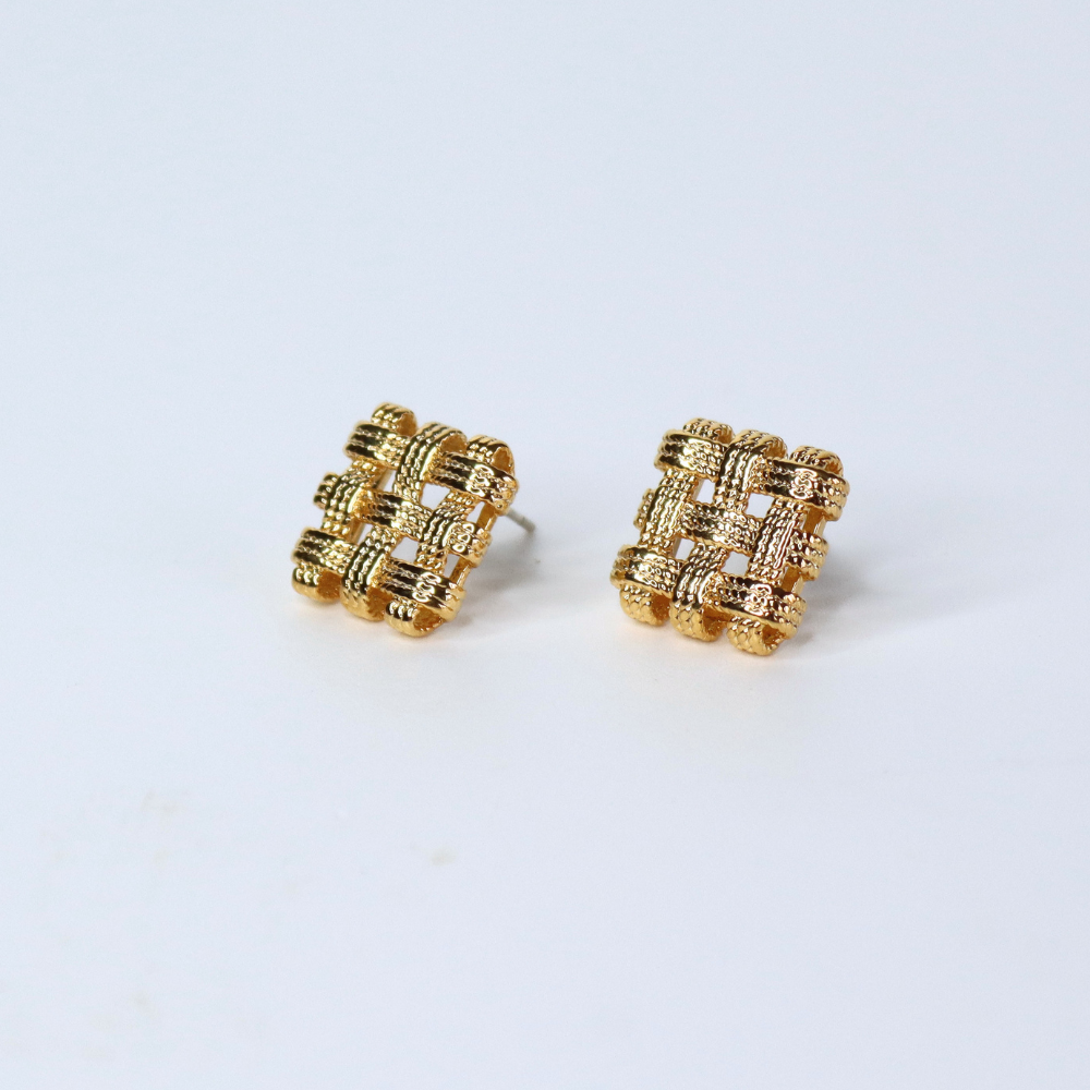 Zinnia Woven Brooch