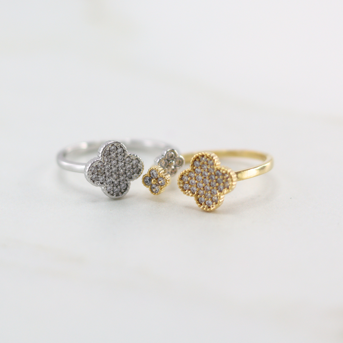 Maribel Clover Ring