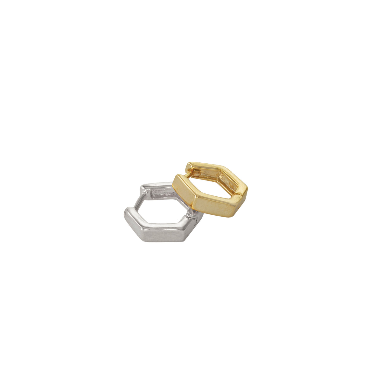 Edwina Hexagon Hoops