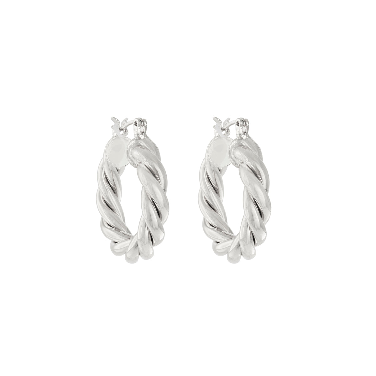 Nadine Twisted Hoops