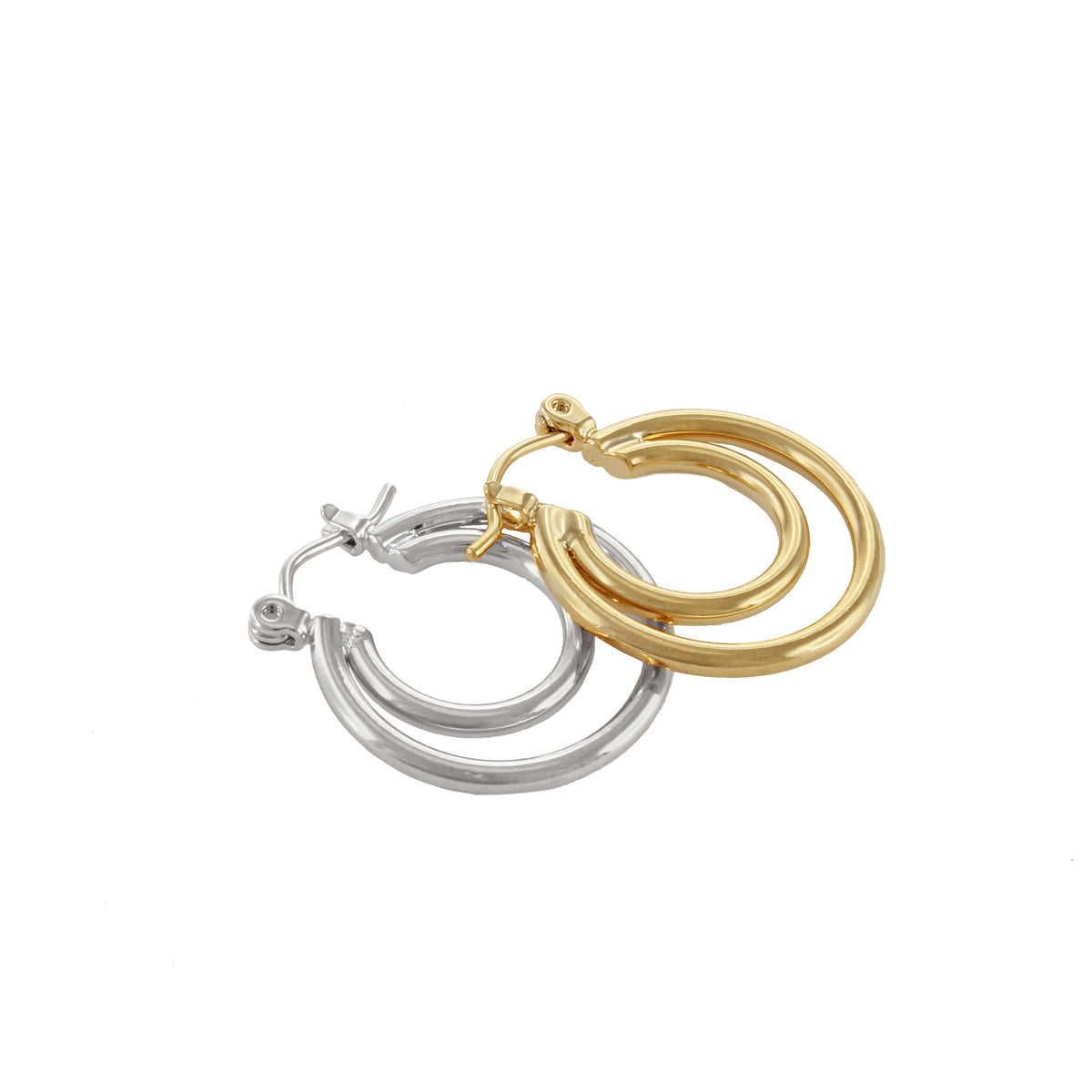 Gemma Double Hoop Earrings