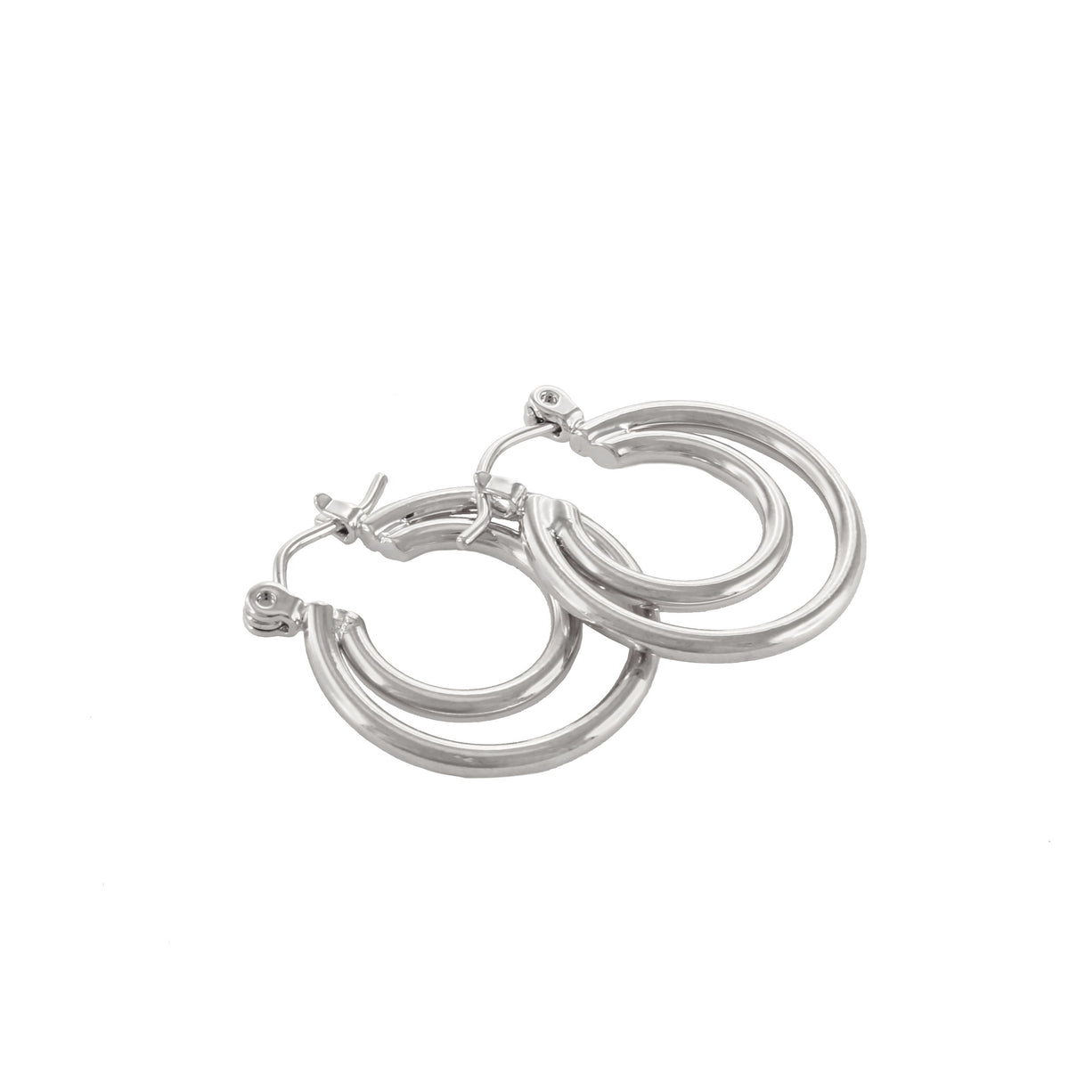 Gemma Double Hoop Earrings