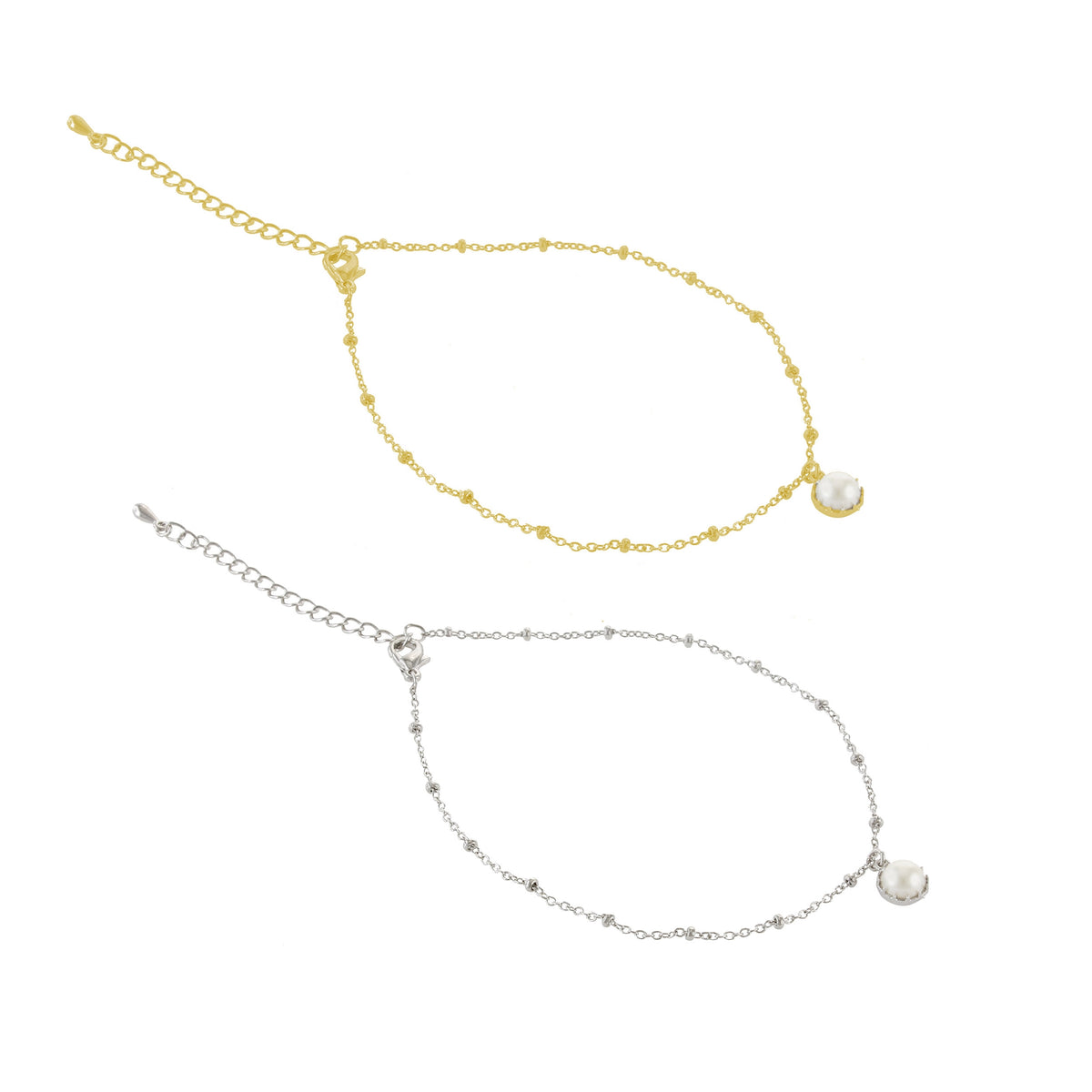 Nicolette Solitaire Anklet