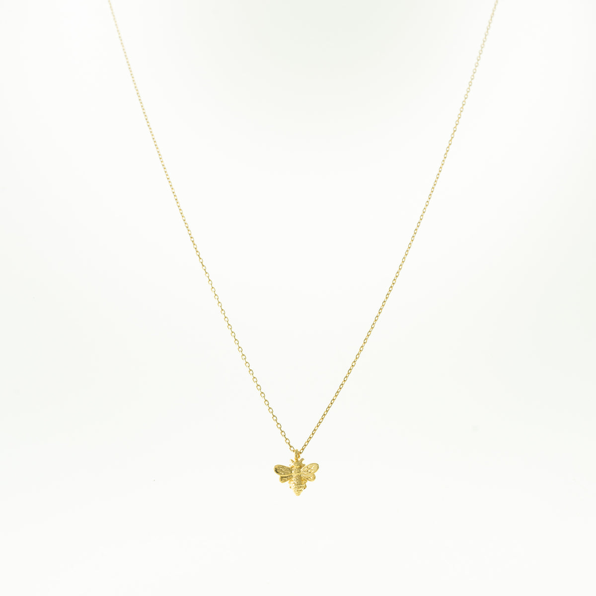 Collier d'abeille en amarante