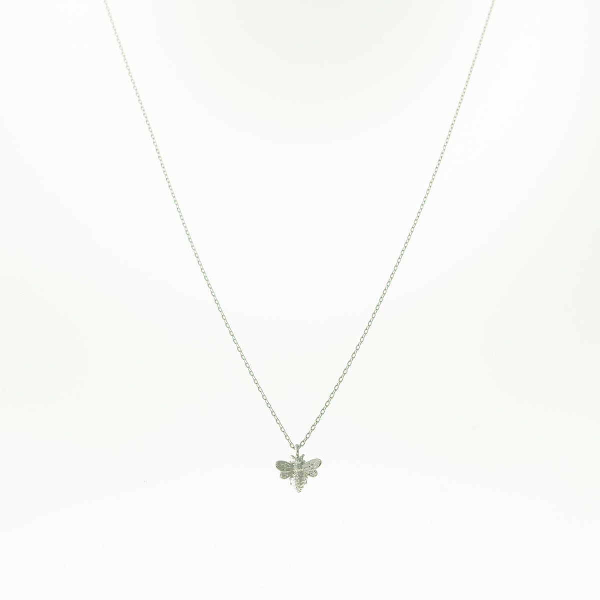 Collier d'abeille en amarante