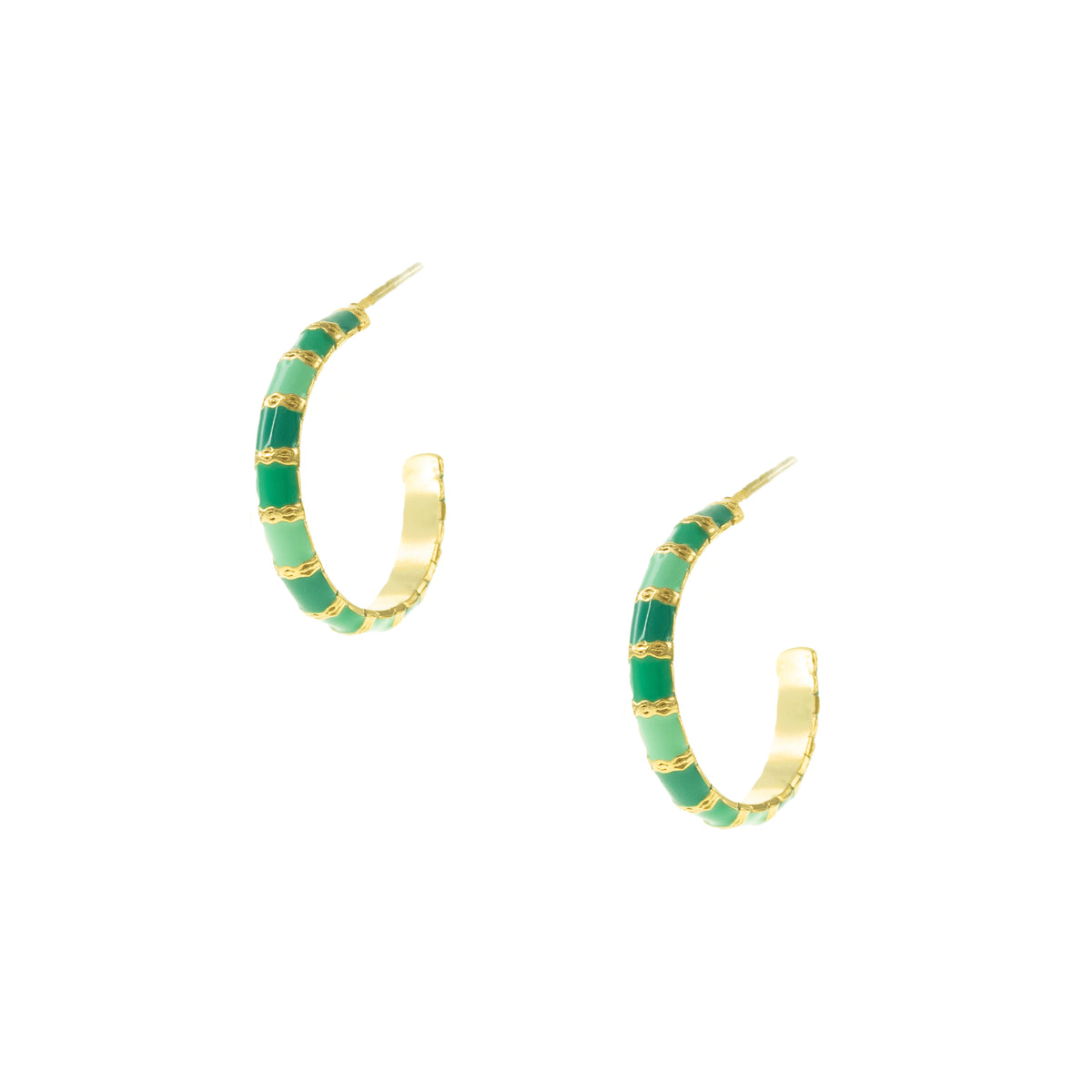 Anwen Enamel Hoops