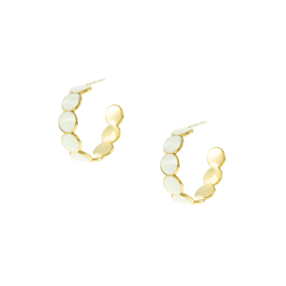 Reina Mosaic Hoops