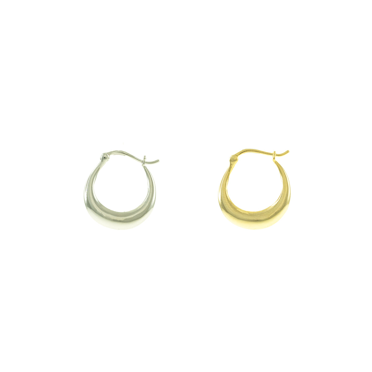 Serena Crescent Hoops