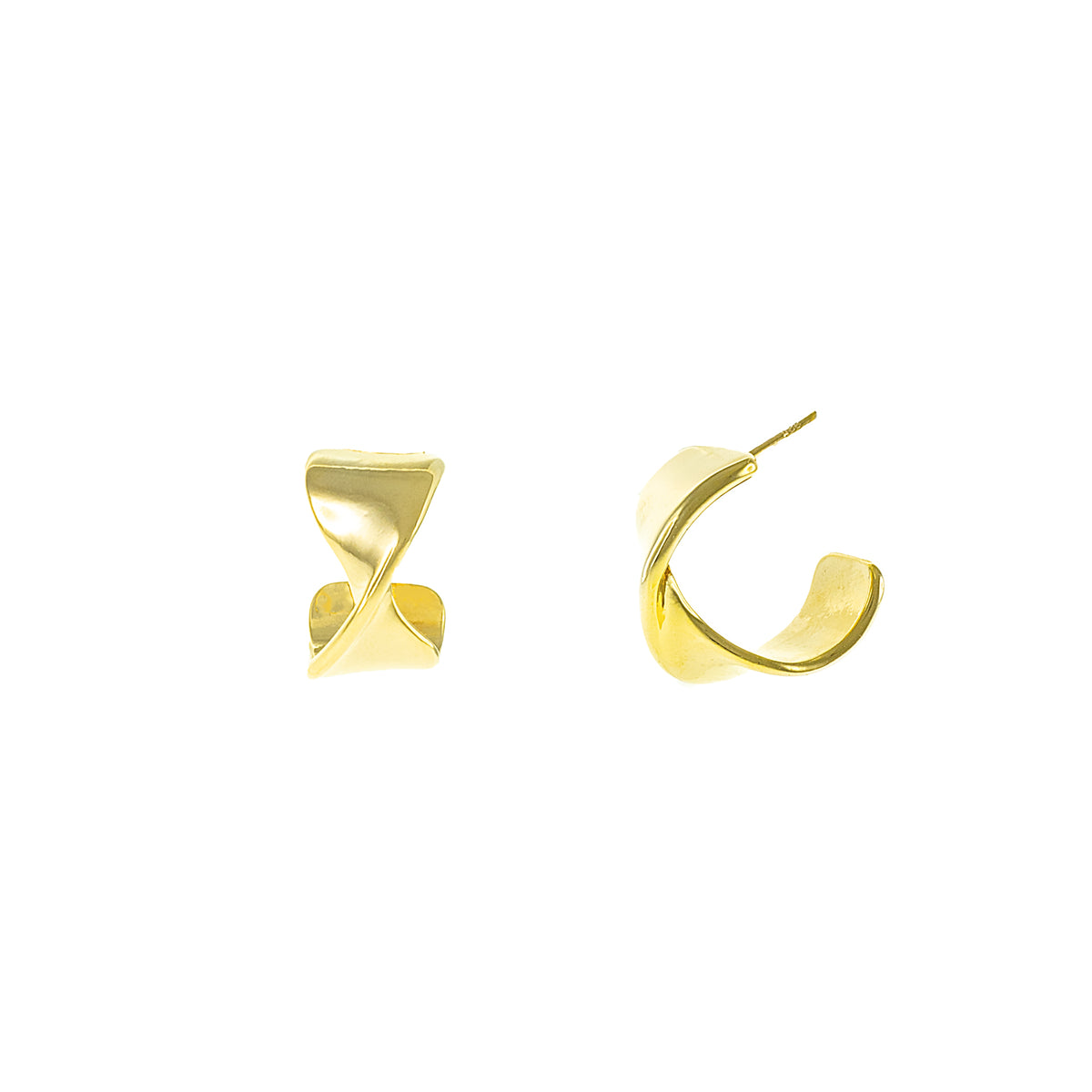 Pandora Twisted Hoops