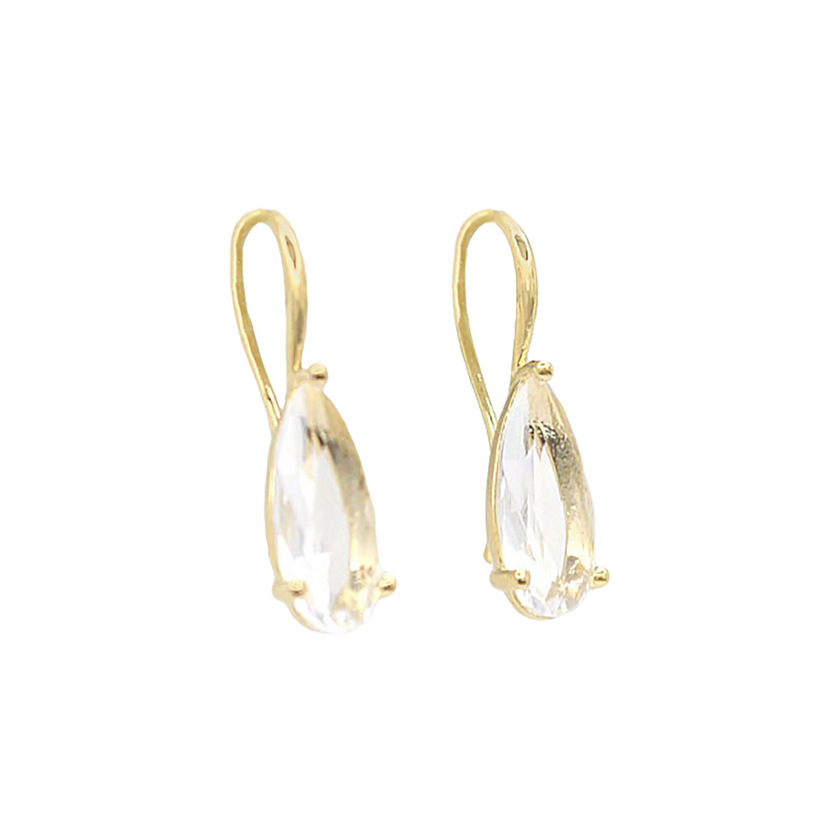 Solene Crystal Drop Earrings
