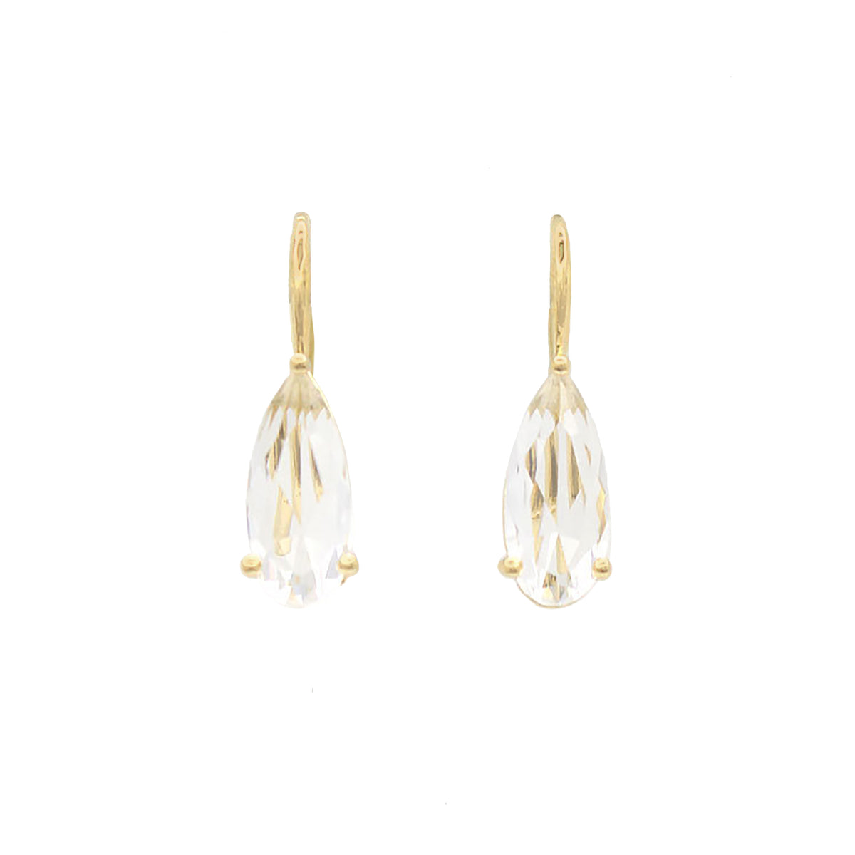 Solene Crystal Drop Earrings