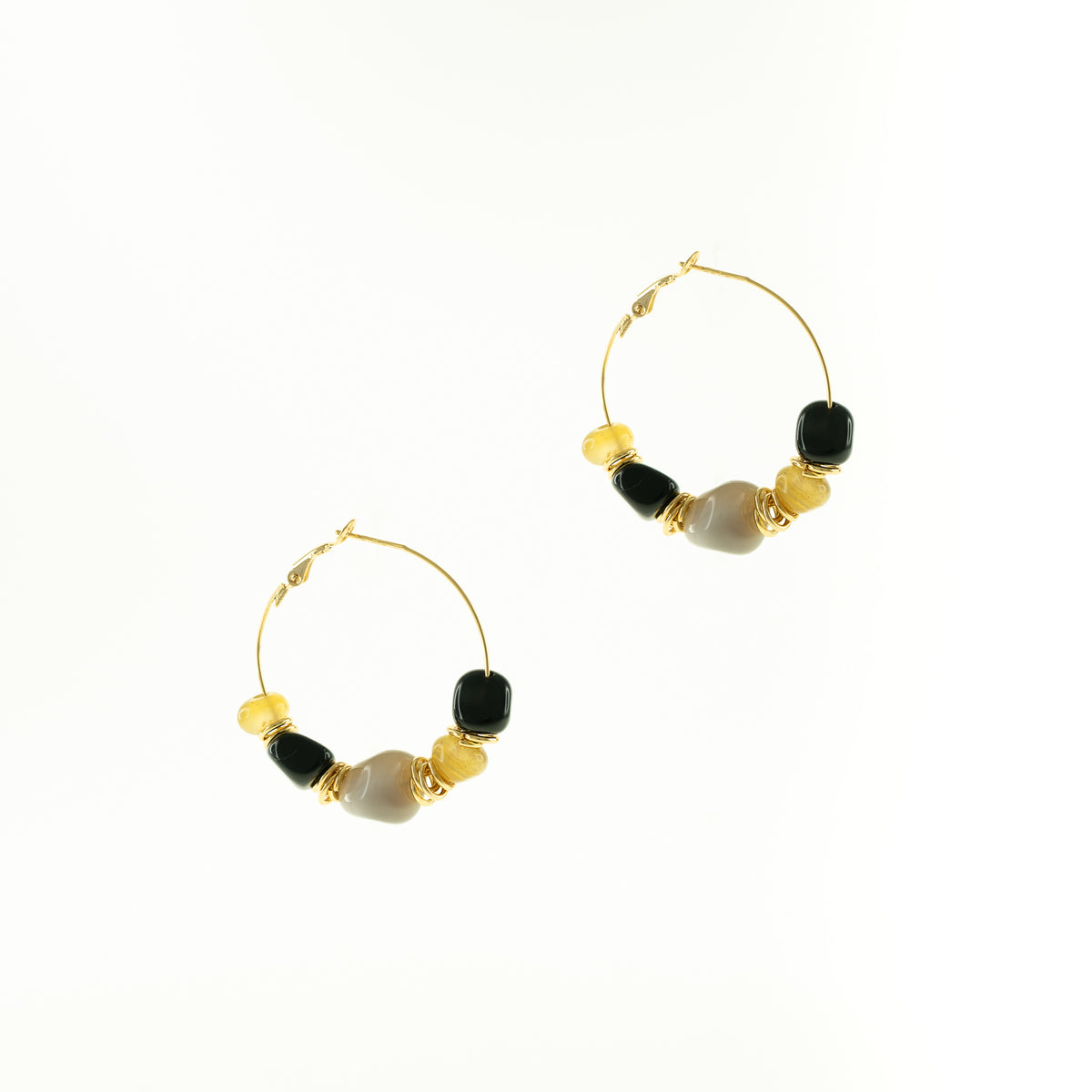 Carina Mosaic Hoops