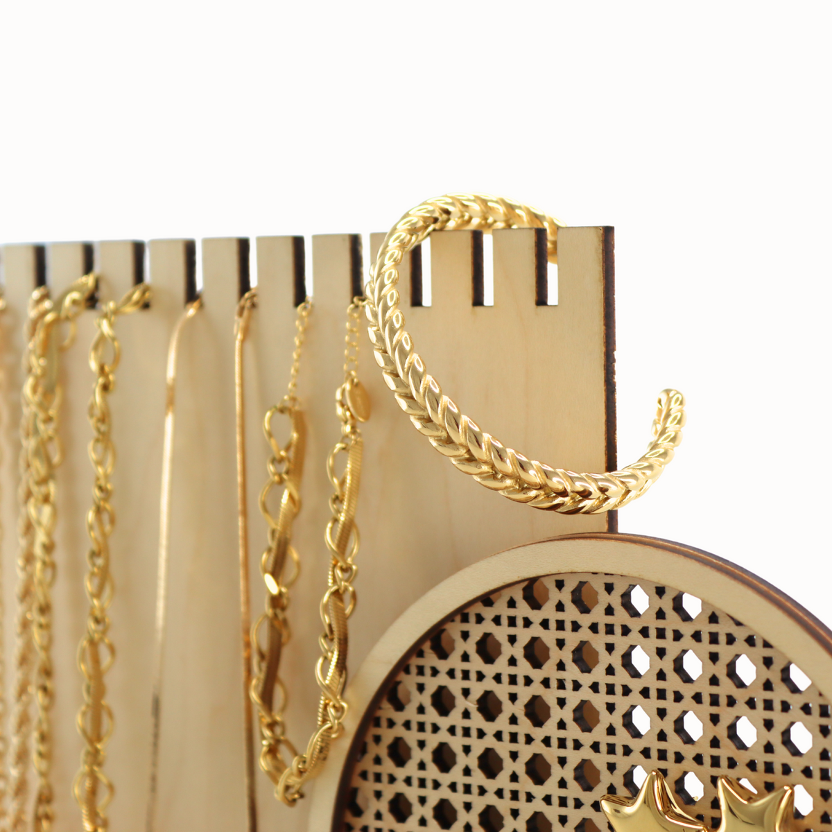 Présentoir à bijoux personnalisé fait main