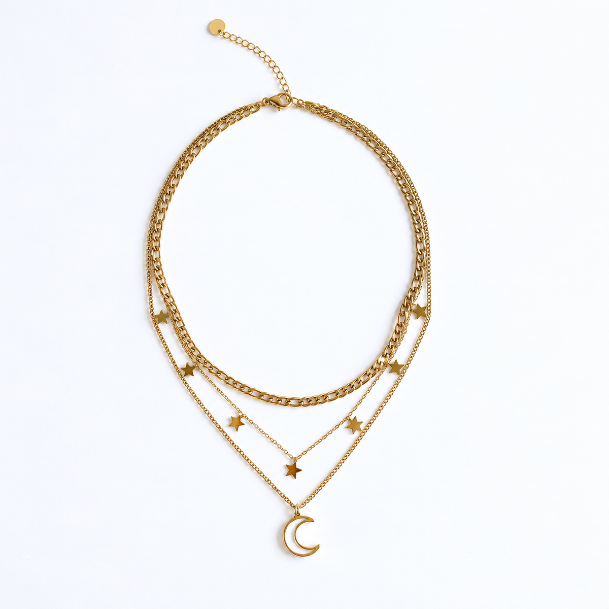 Stellara Triple Layer Necklace