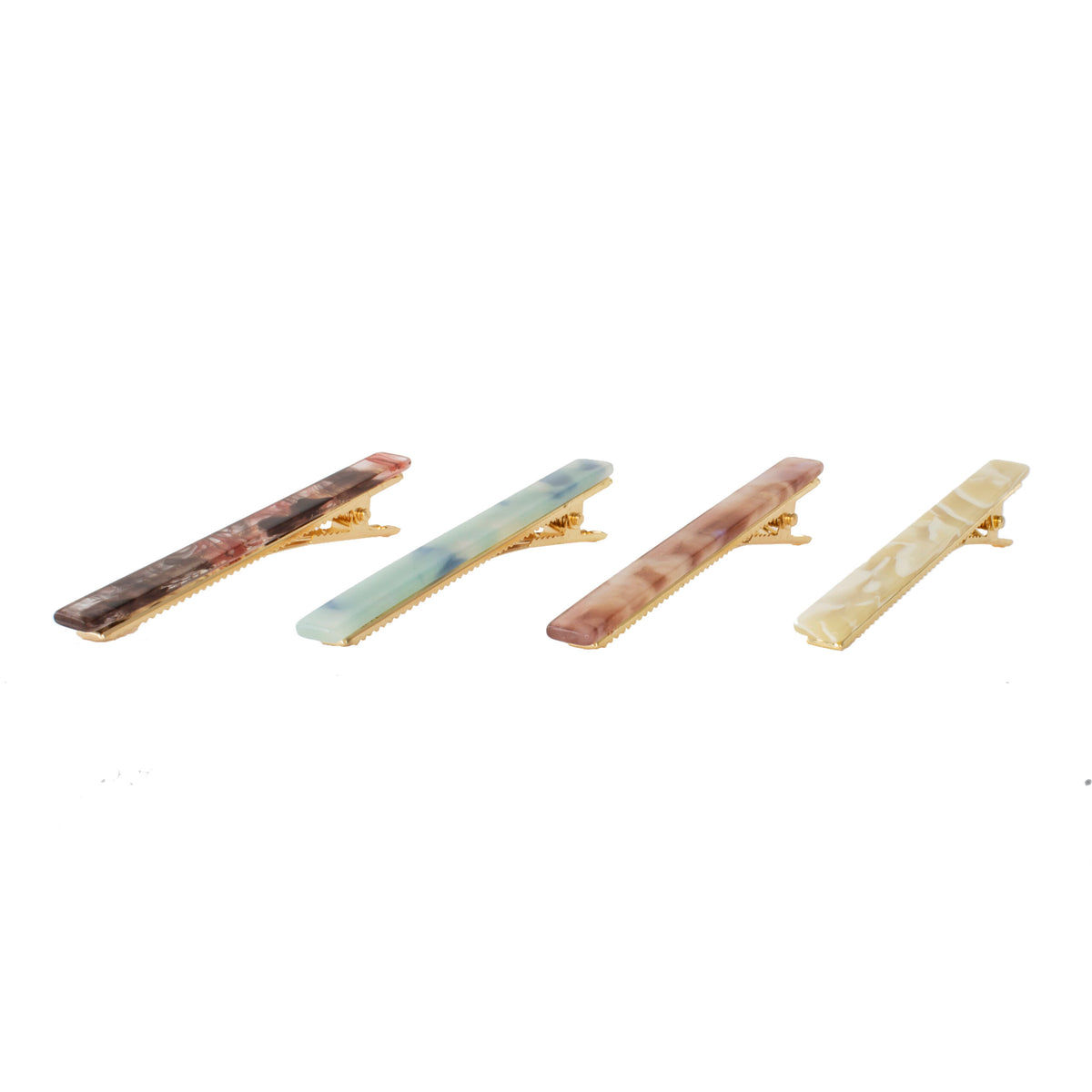 Seraphina Marbled Barrettes