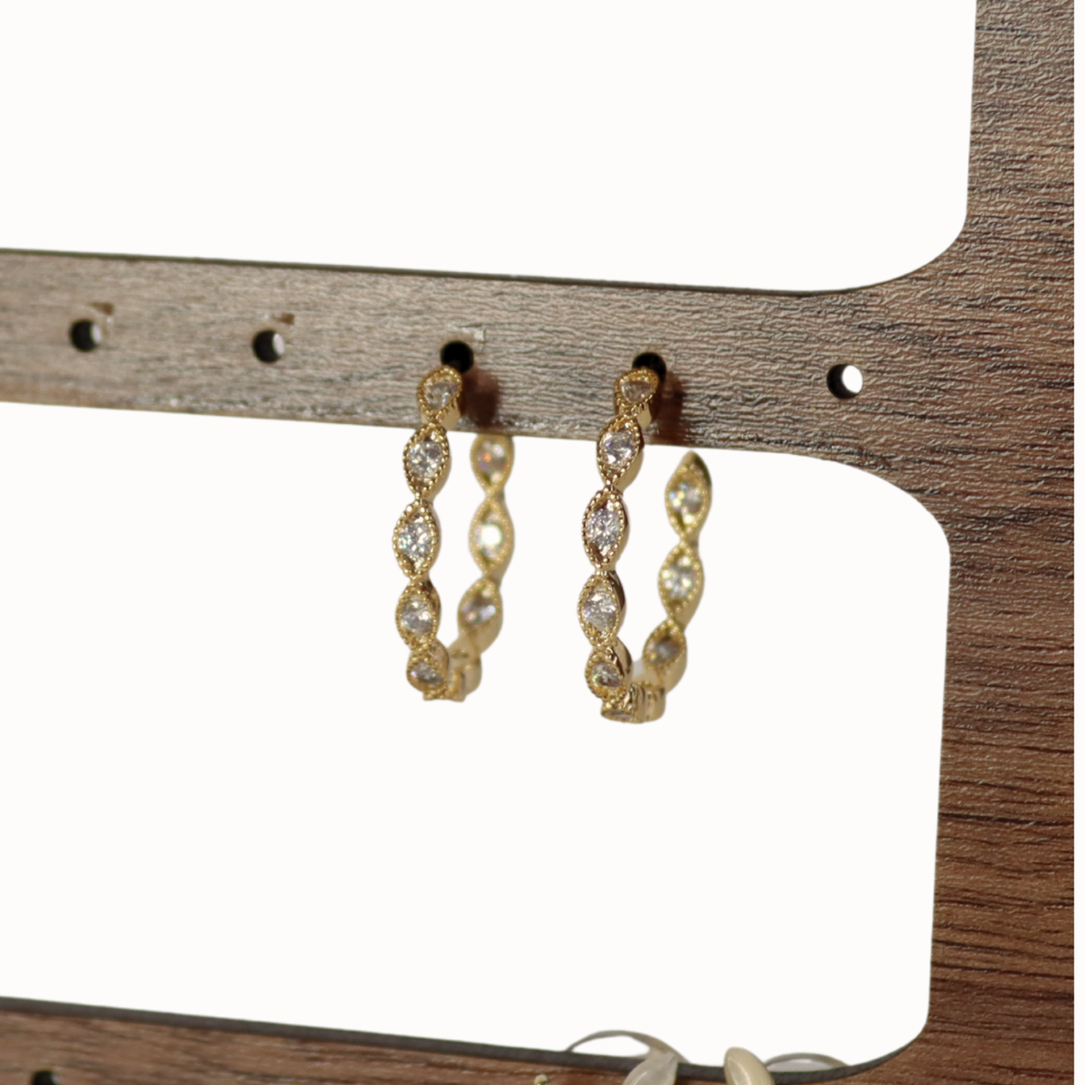 Stella Twisted Hoops