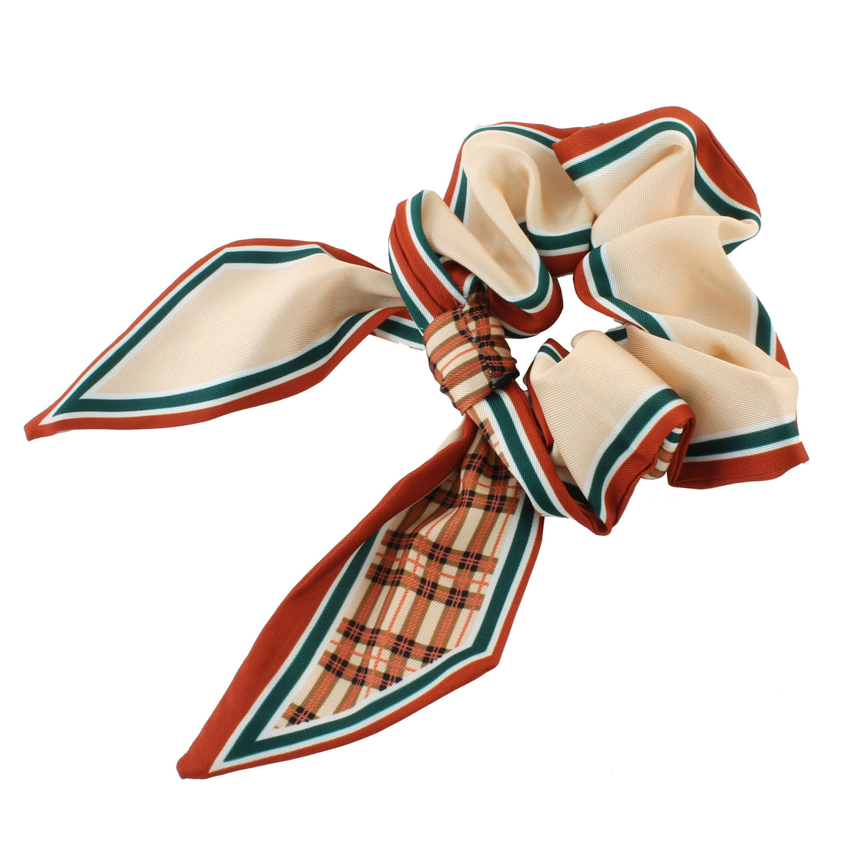Madeleine Plaid Scrunchie