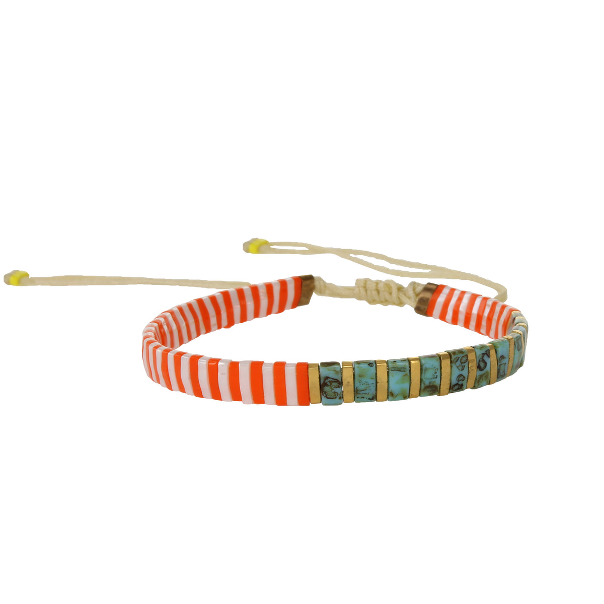 Aurelia Coral Mosaic Bracelet