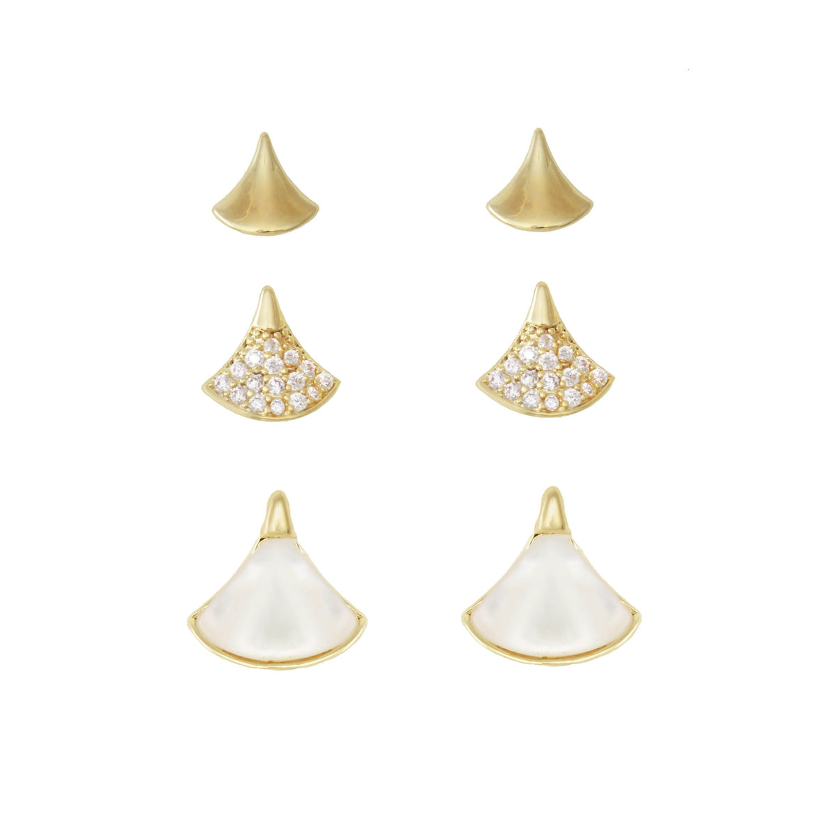 Aubrey Fan Earrings