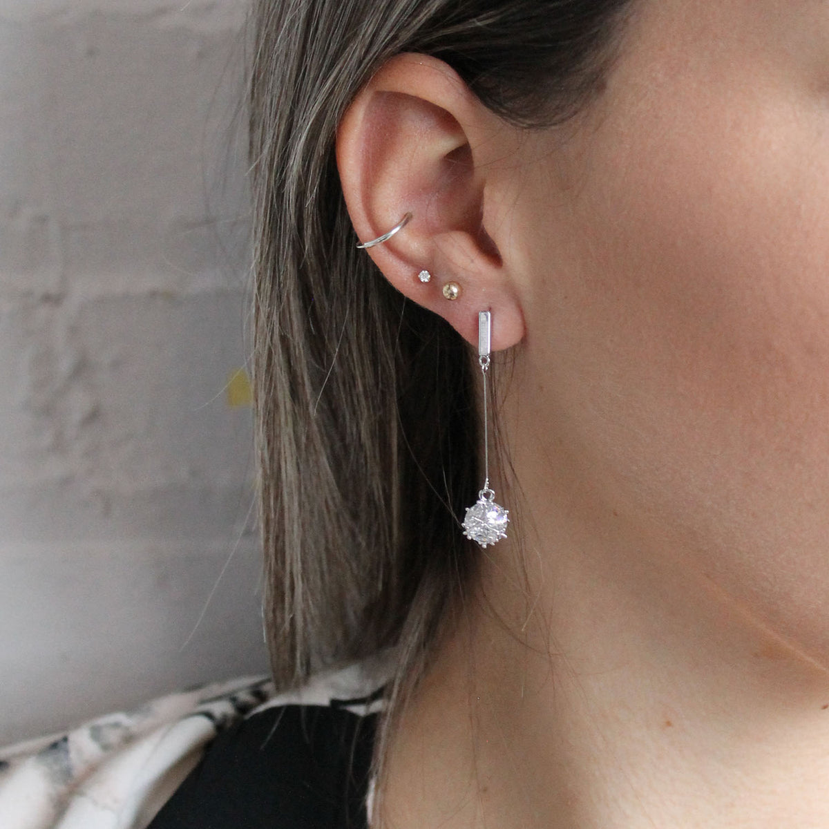 Lenora Geometric Earrings