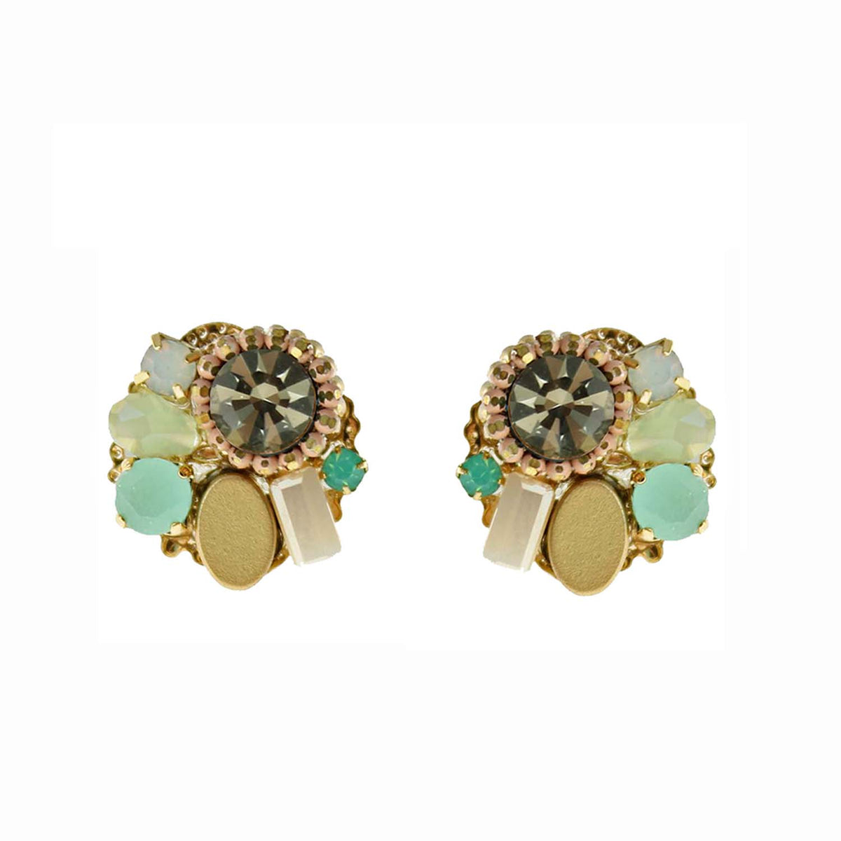 Ivette Mosaic Studs