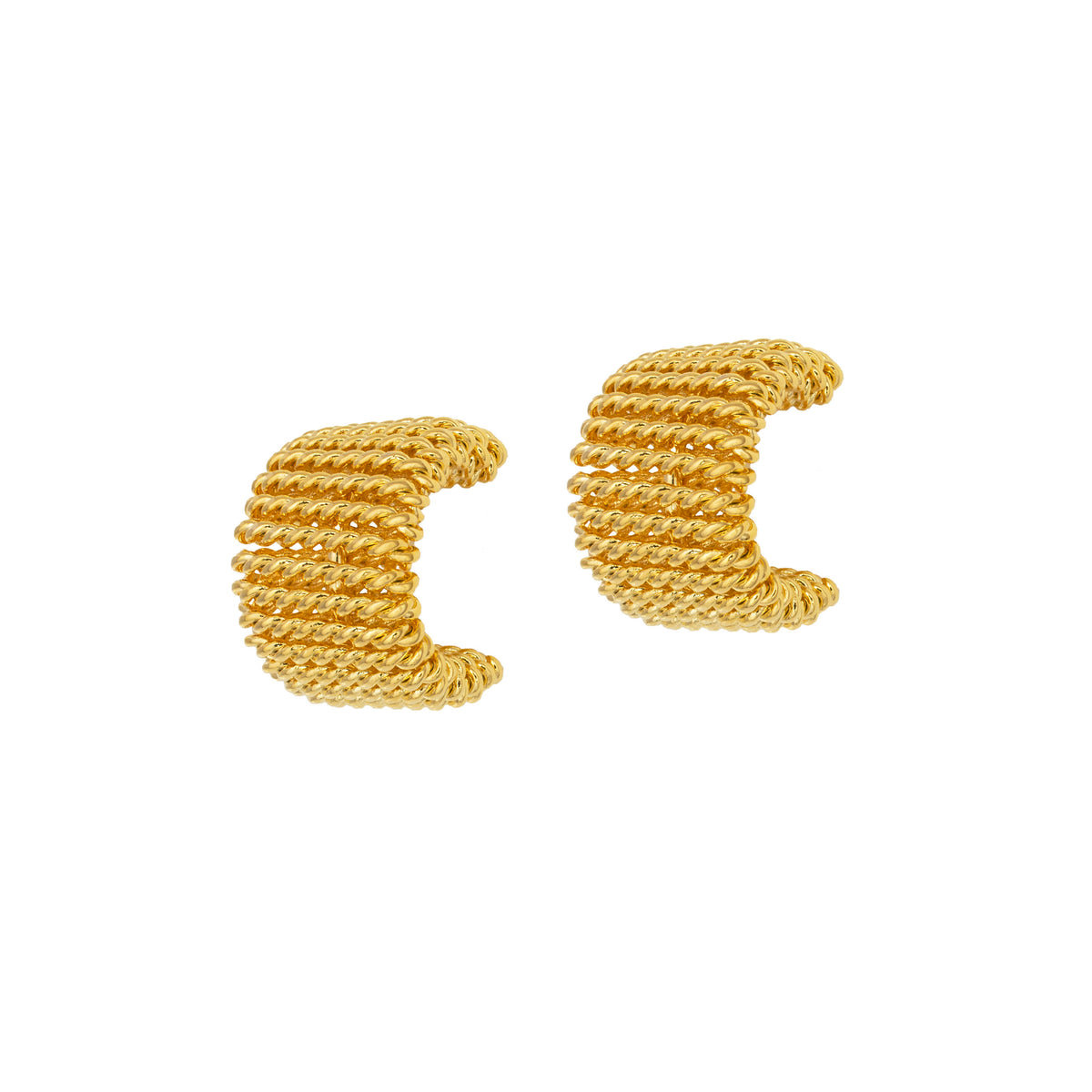 Lucinda Ribbed Hoops