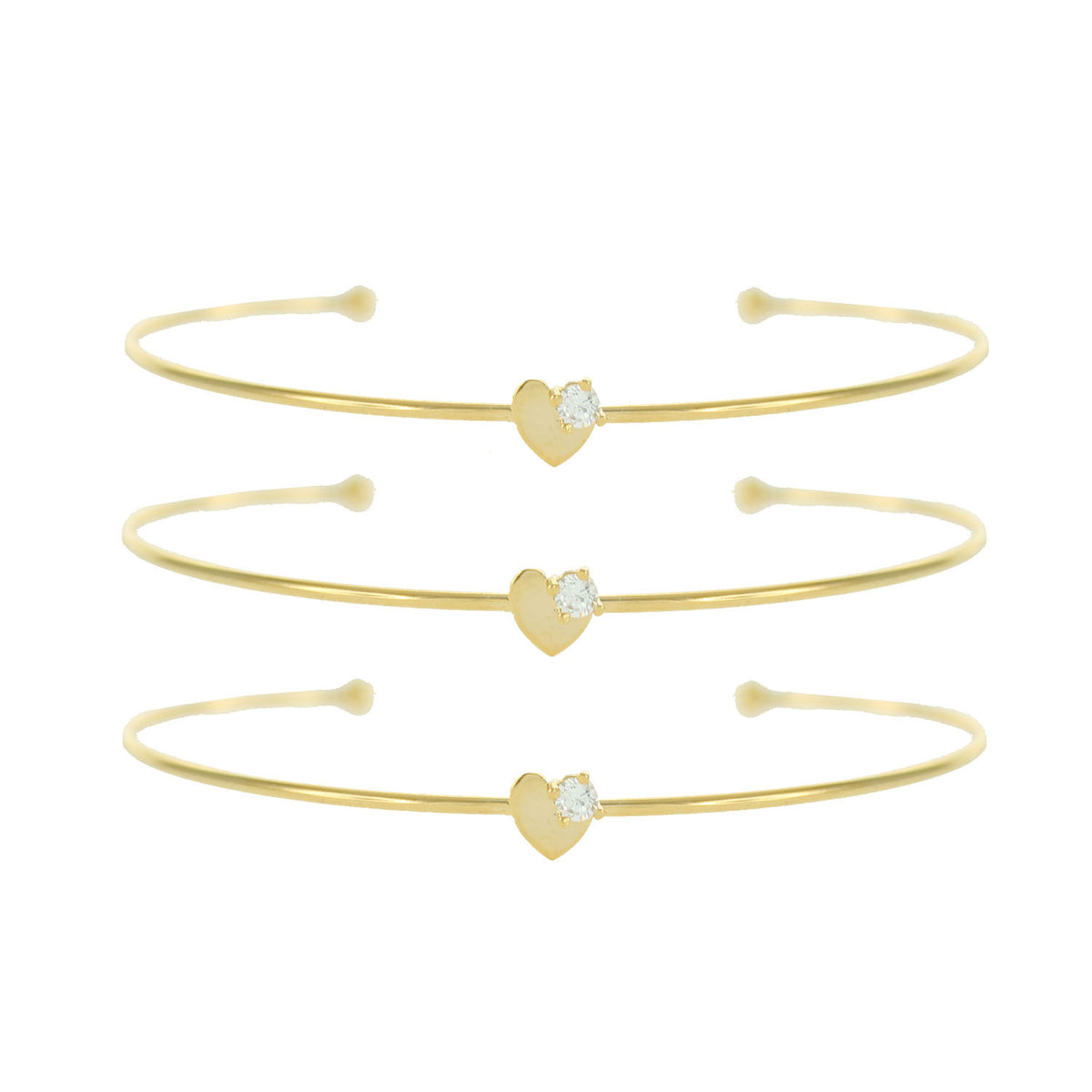 Zelia Heartstone Bracelet