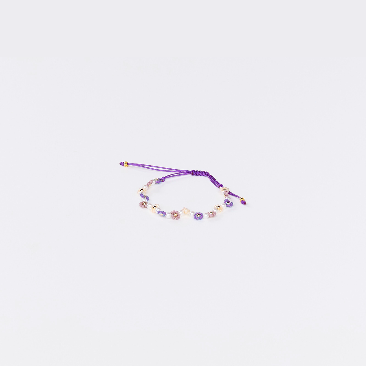 Violet Blossom Bracelet