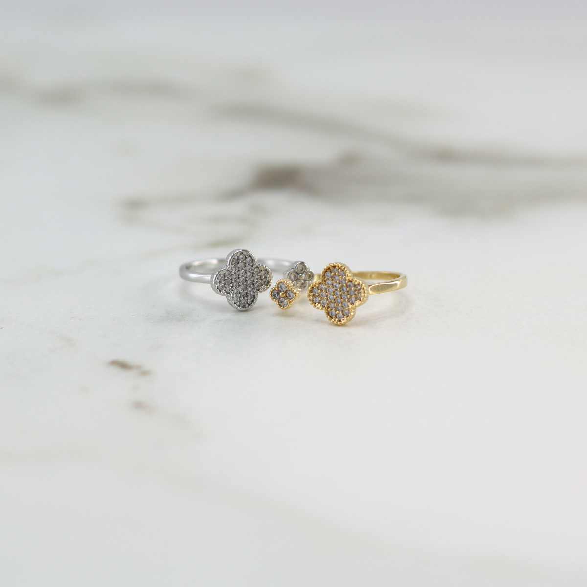 Maribel Clover Ring