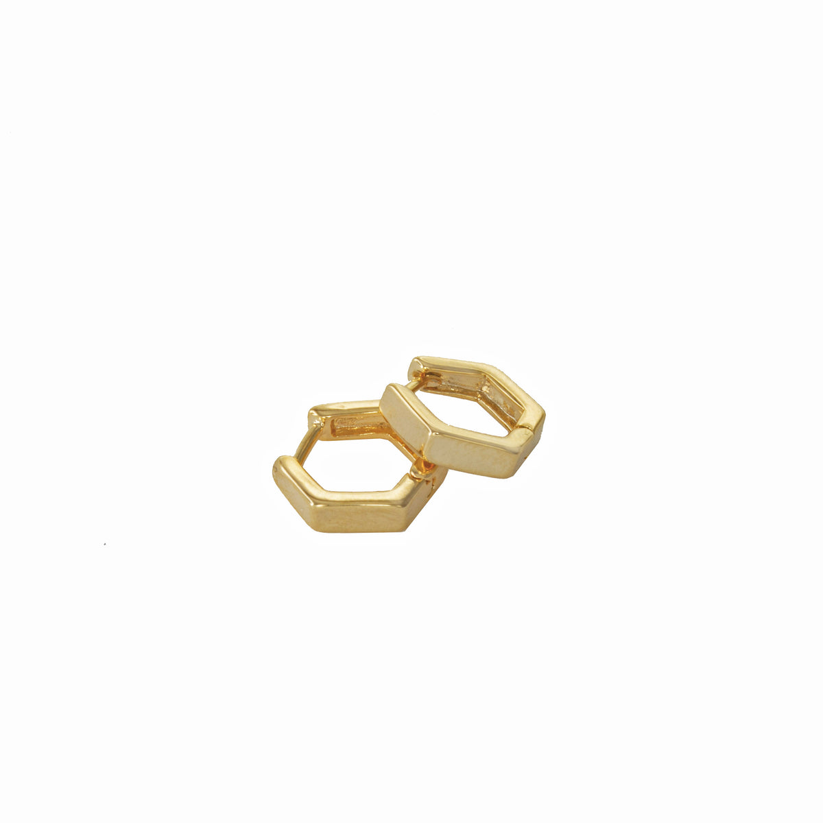 Edwina Hexagon Hoops