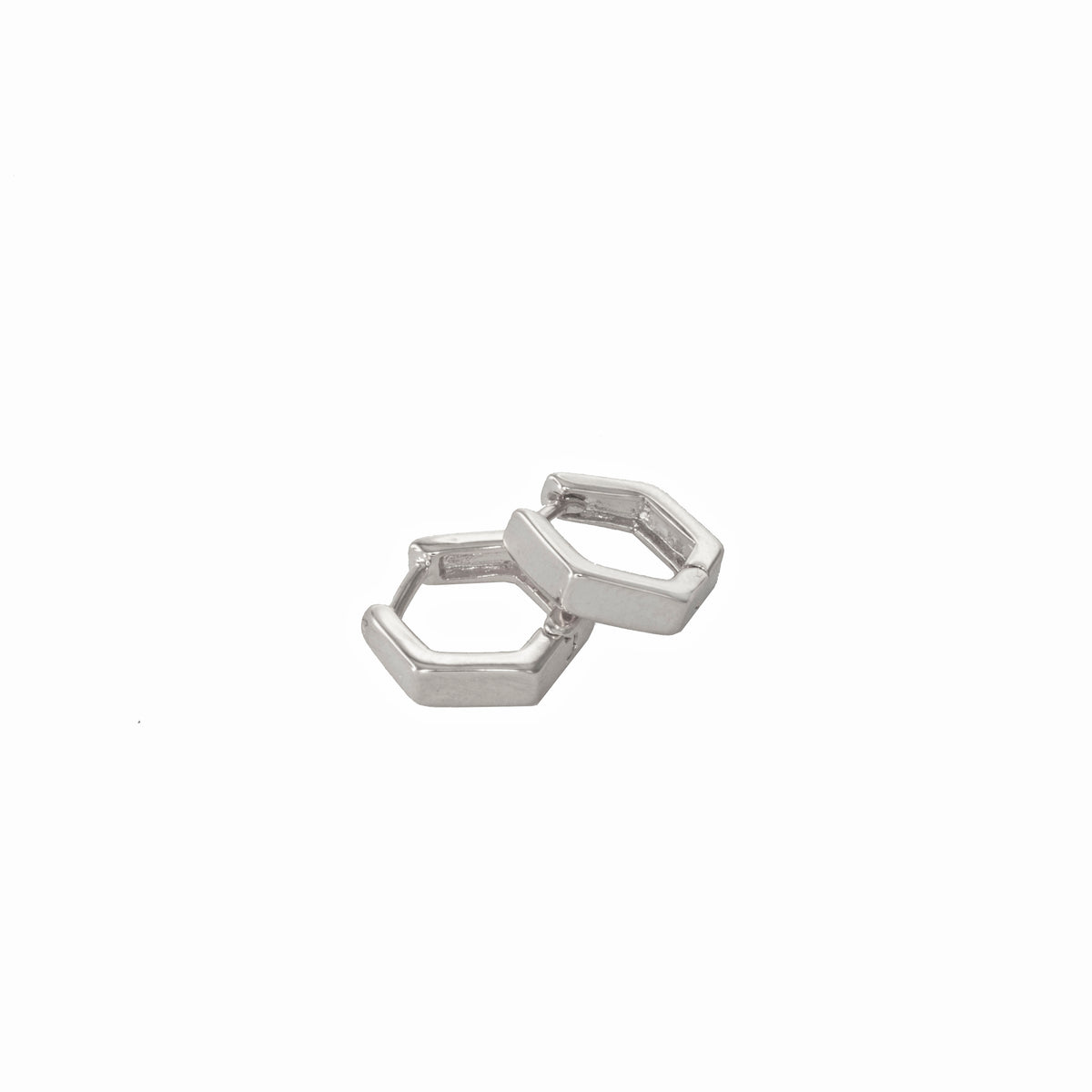 Edwina Hexagon Hoops