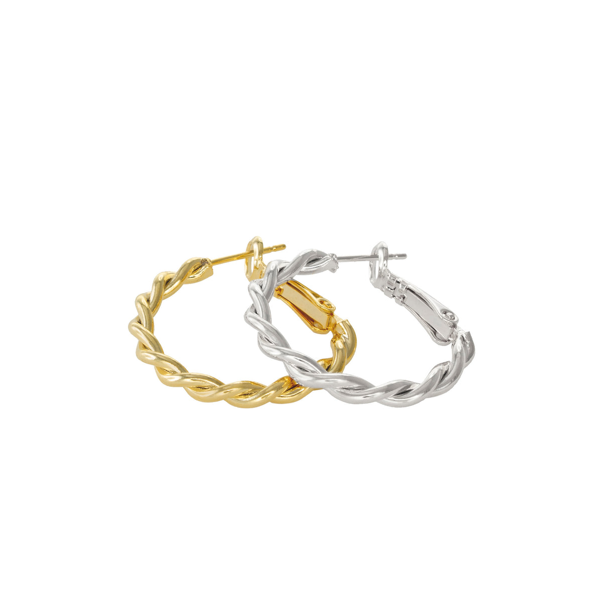 Bernadette Twisted Hoops