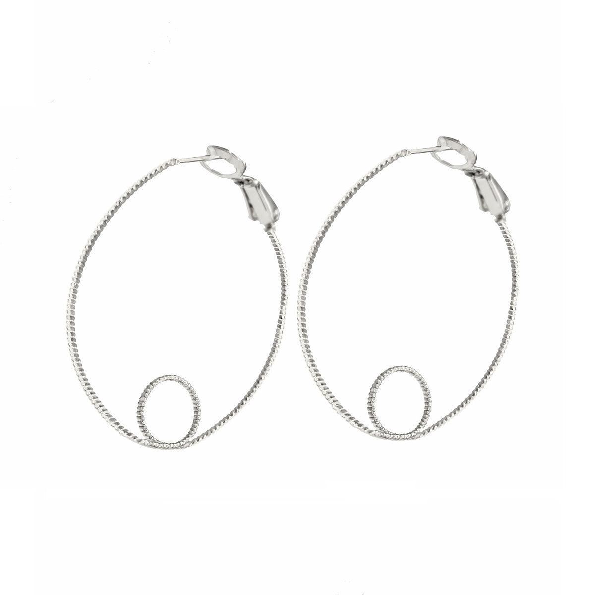 Antonia Twisted Hoop Earrings