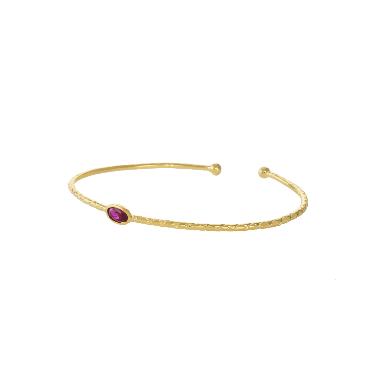 Zelia Gemstone Bangles