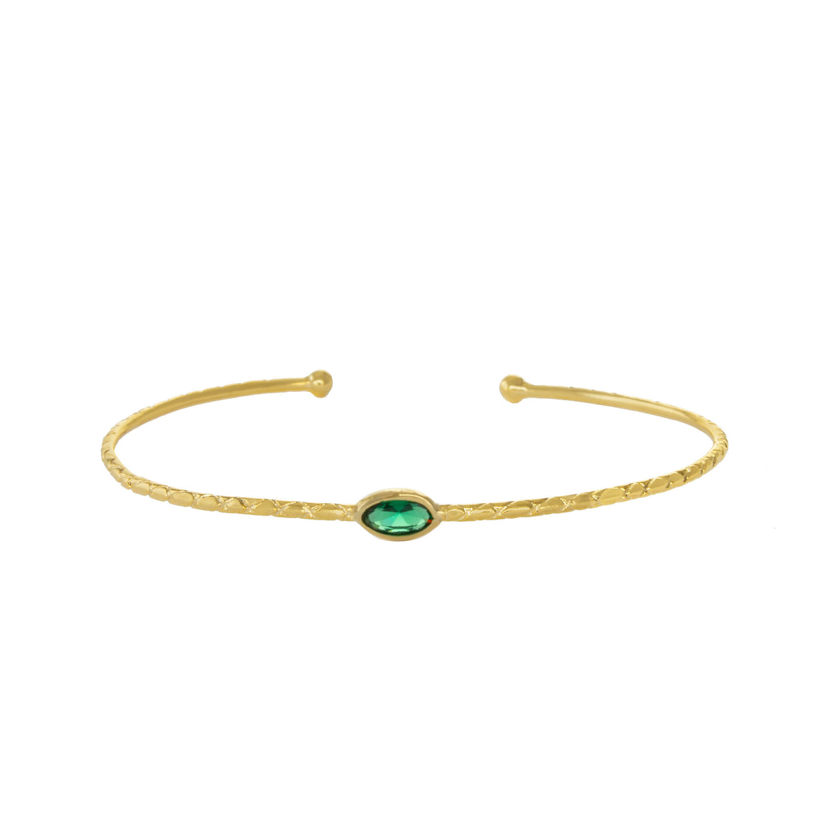 Zelia Gemstone Bangles