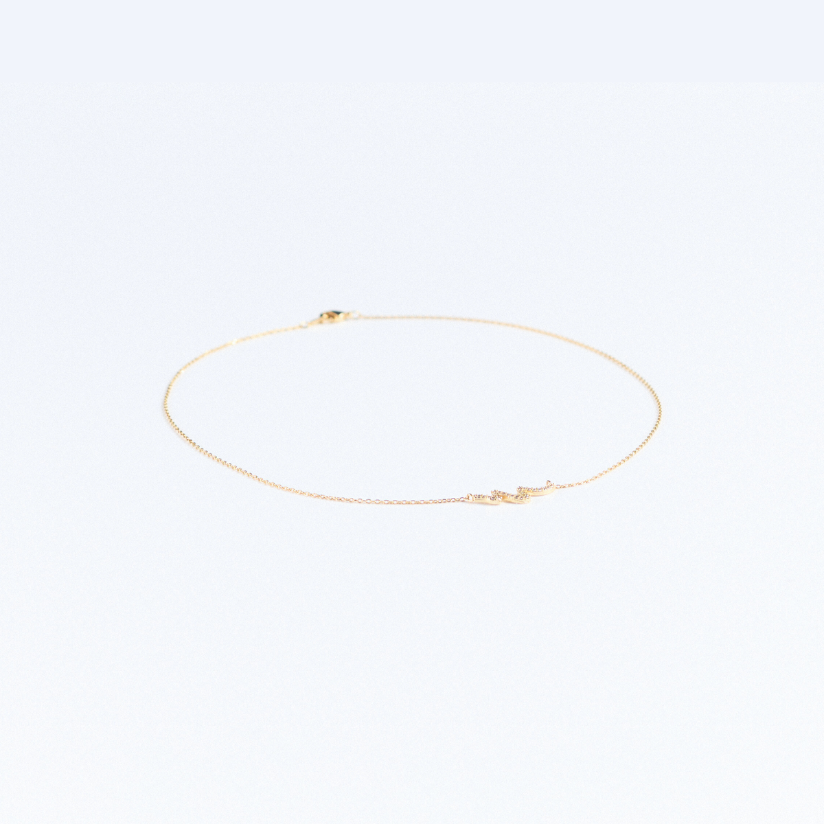 Golden Wave Necklace