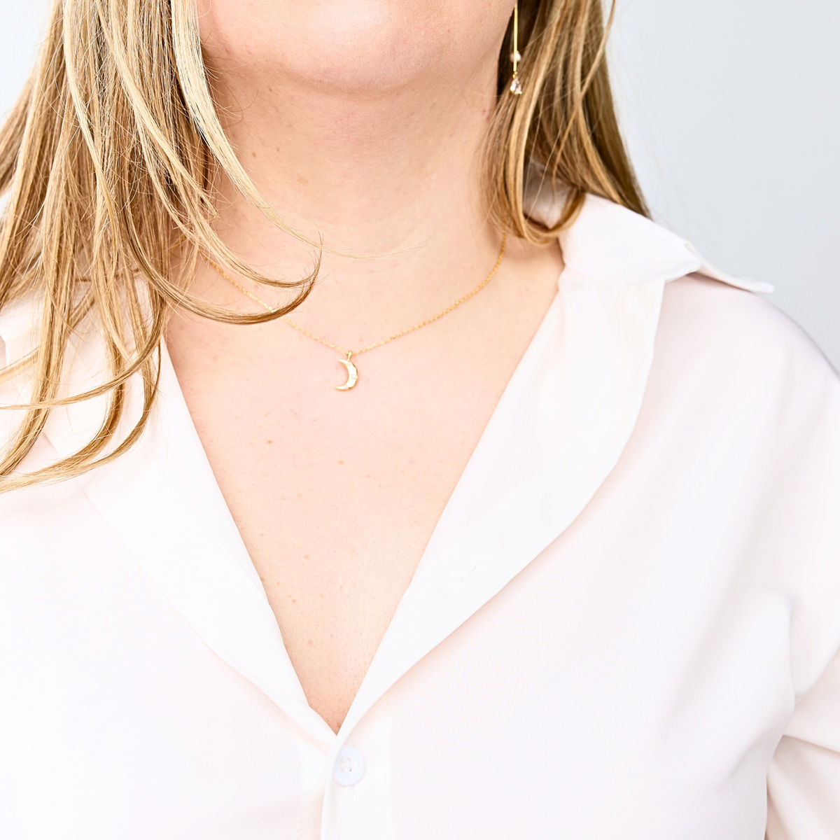 Celeste Moon Necklace