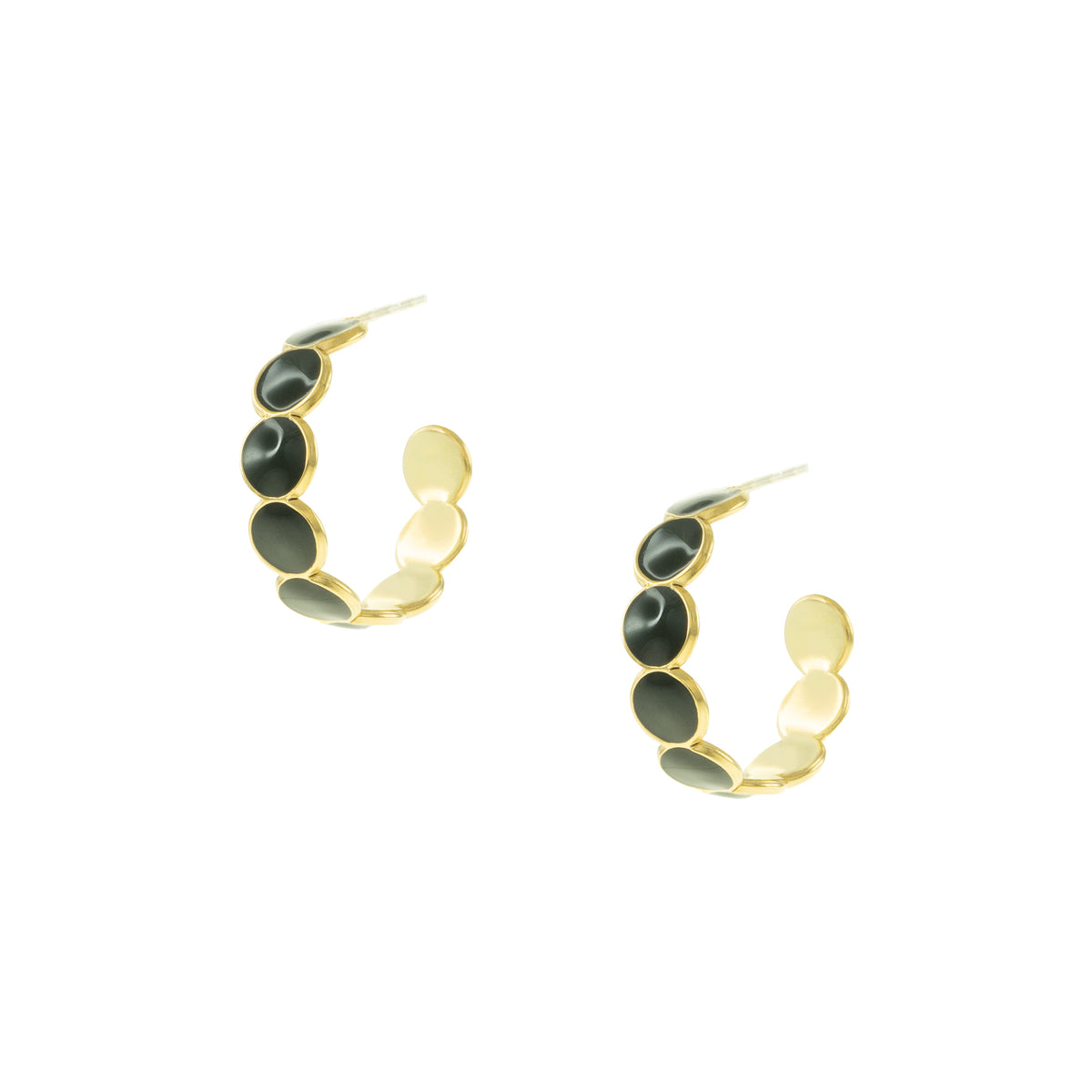 Reina Mosaic Hoops